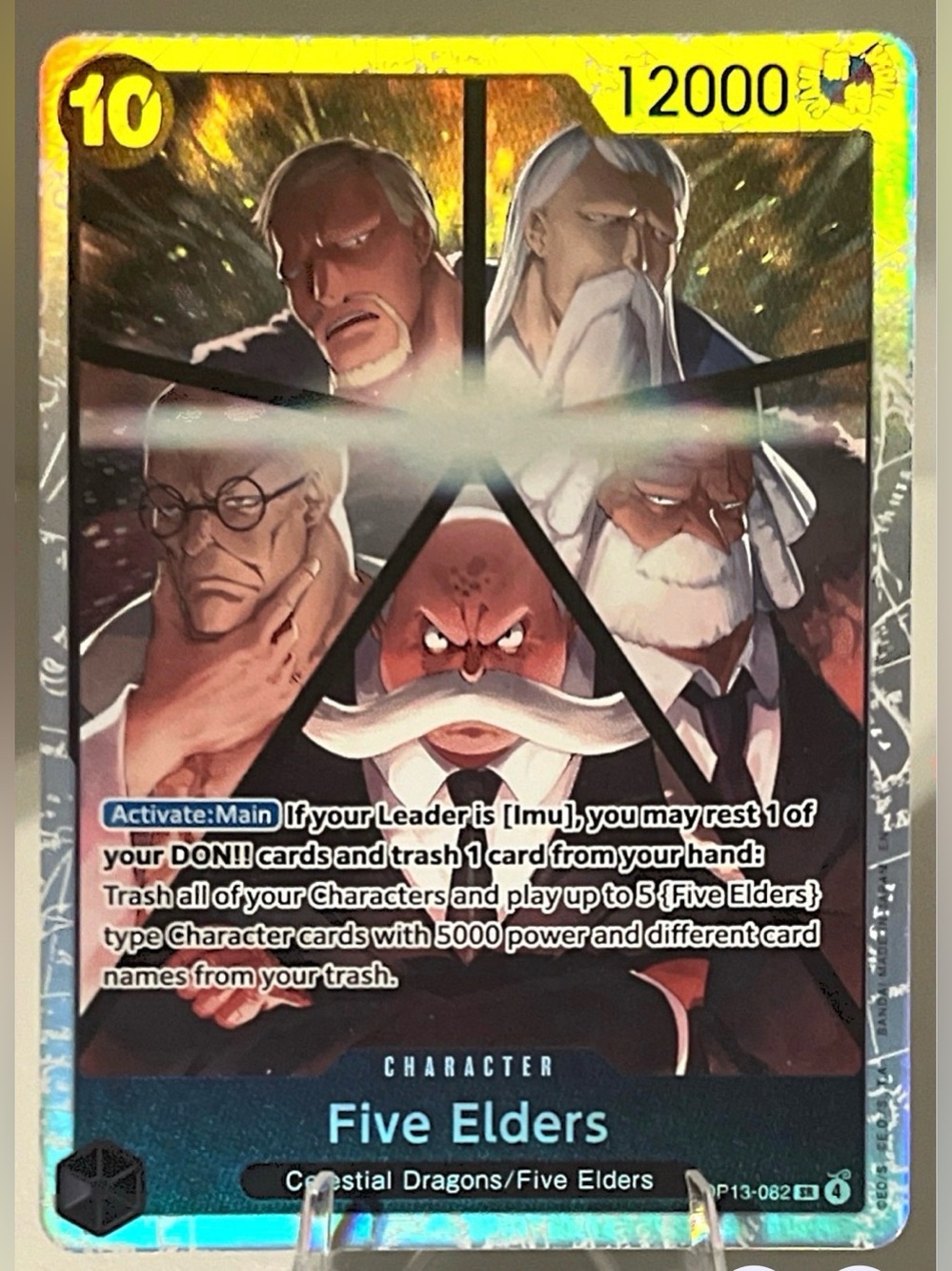 One Piece TCG: Carrying On His Will - FIVE ELDERS OP13 - 082 NM